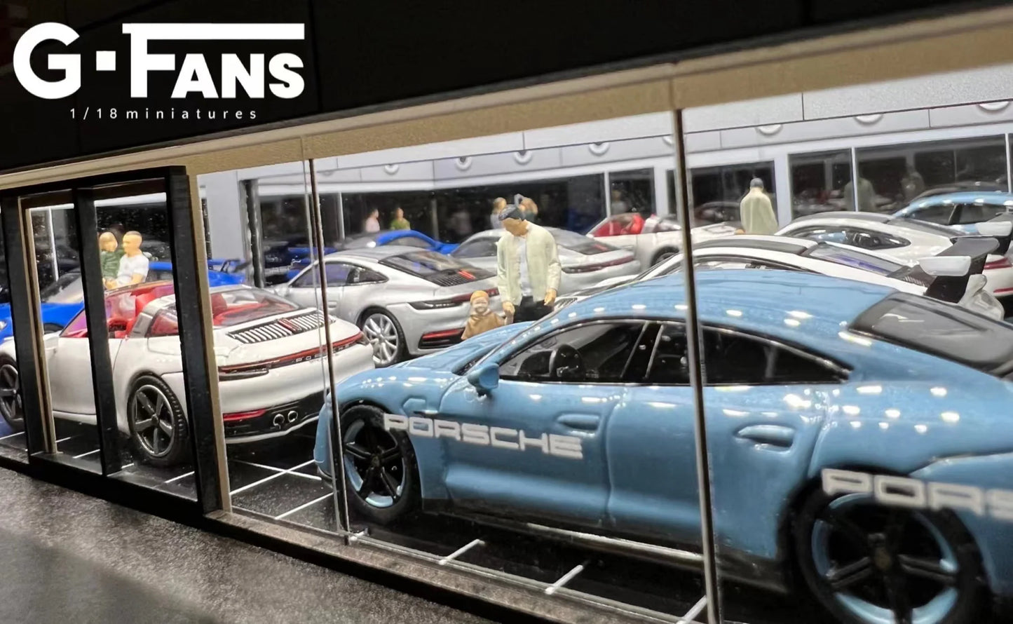 (710031) - G-Fans 1:64 Porsche Diorama