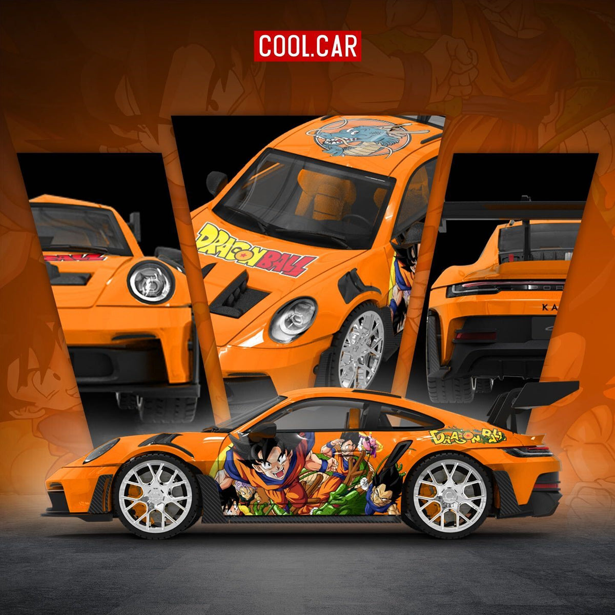 (Pre-Order)(CC644653) Porsche 992 GT3 RS - Dragon Ball