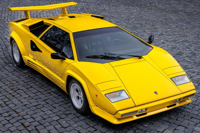 Finclassically - Countach LP 5000 QV Yellow