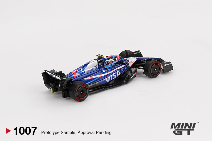 (Pre-Order) (MGT01007) RB VCARB 01 #22 Yuki Tsunoda 2024 F1 2024 Bahrain GP - (Box Version)