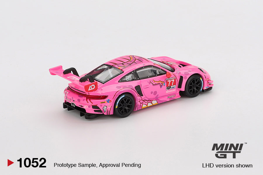 (Pre-Order) (MGT01052) Porsche 911 GT3 R 77 AO RACING 2024 IMSA ROAD AMERICA ( 2 Variants)