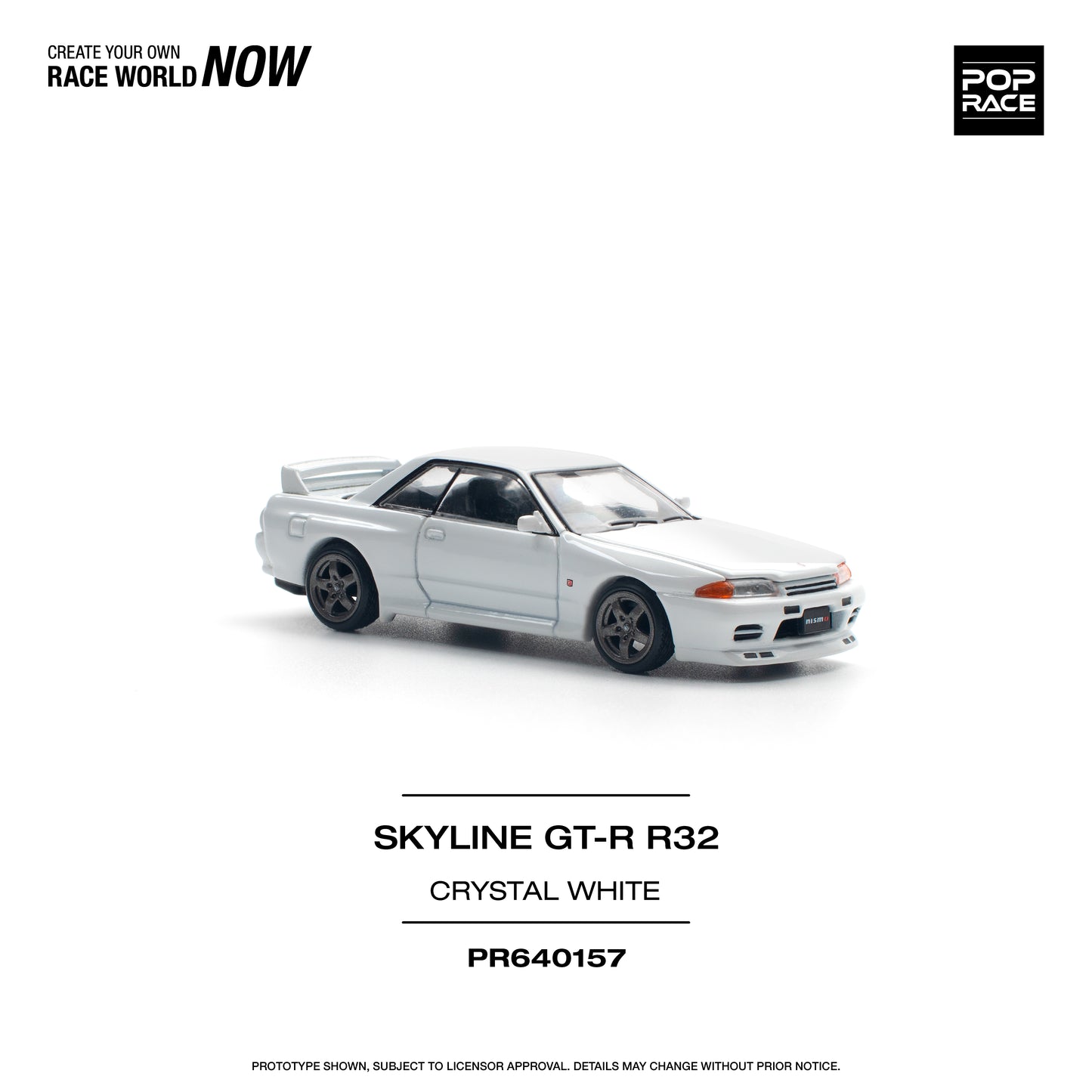 (PR640157) Nissan Skyline GT-R R32 Crystal White