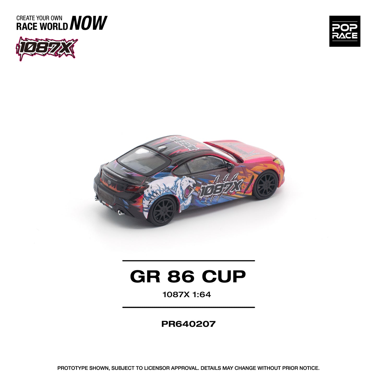 (Pre-Order) (PR640207) 1087X GR86 CUP