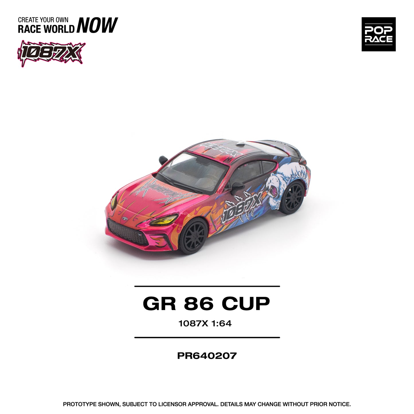 (Pre-Order) (PR640207) 1087X GR86 CUP
