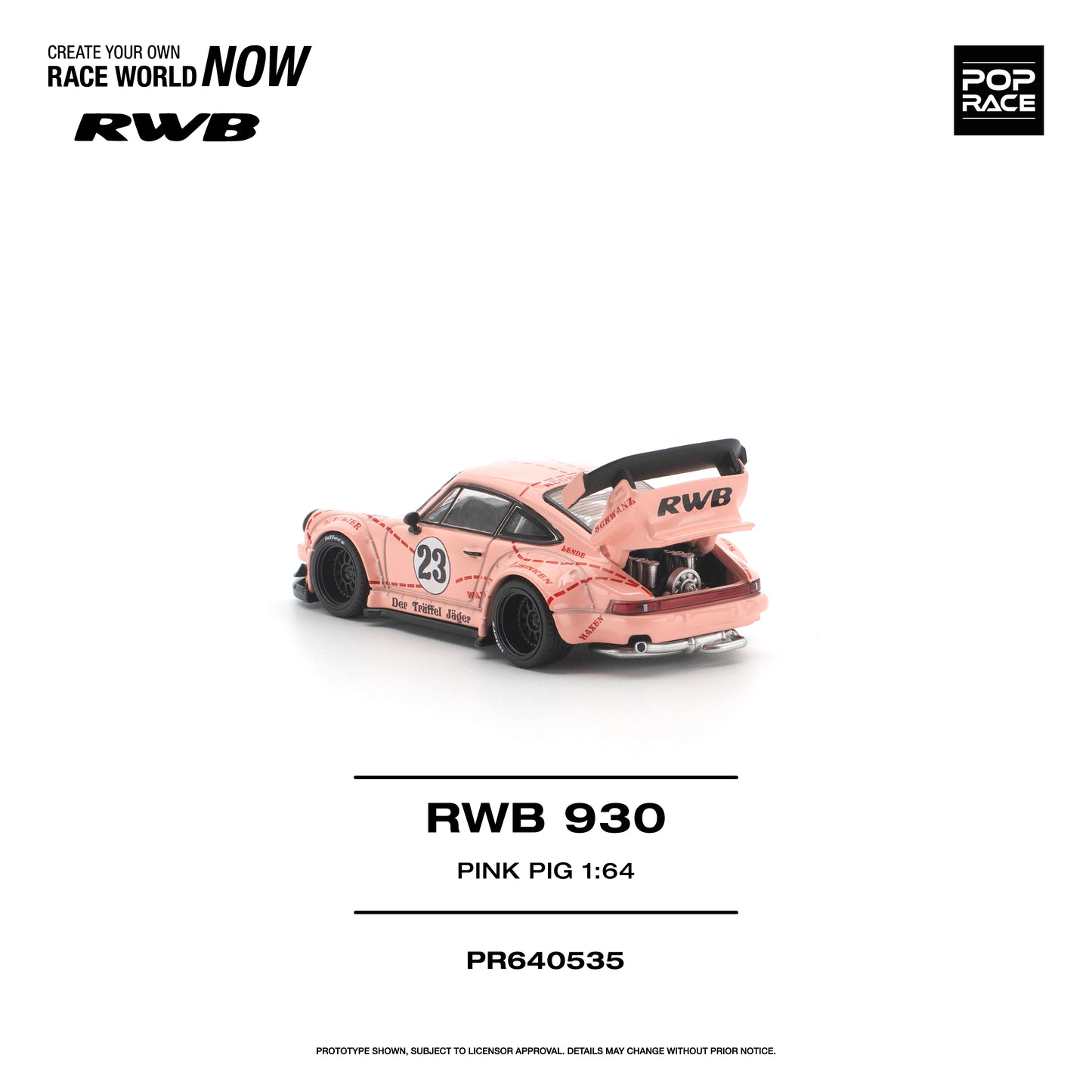 (Pre-Order) (PR640535) RWB 930 "PINK PIG"