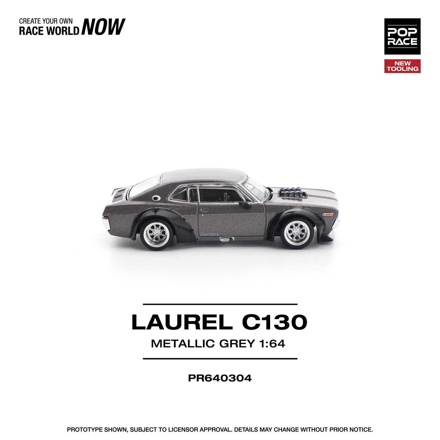 (Pre-Order) (PR640304) LAUREL C130 METALLIC GREY NEW TOOLING