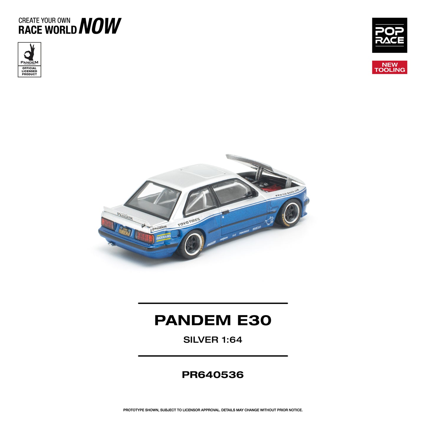 (Pre-Order) (PR640536) PANDEM E30 - SILVER