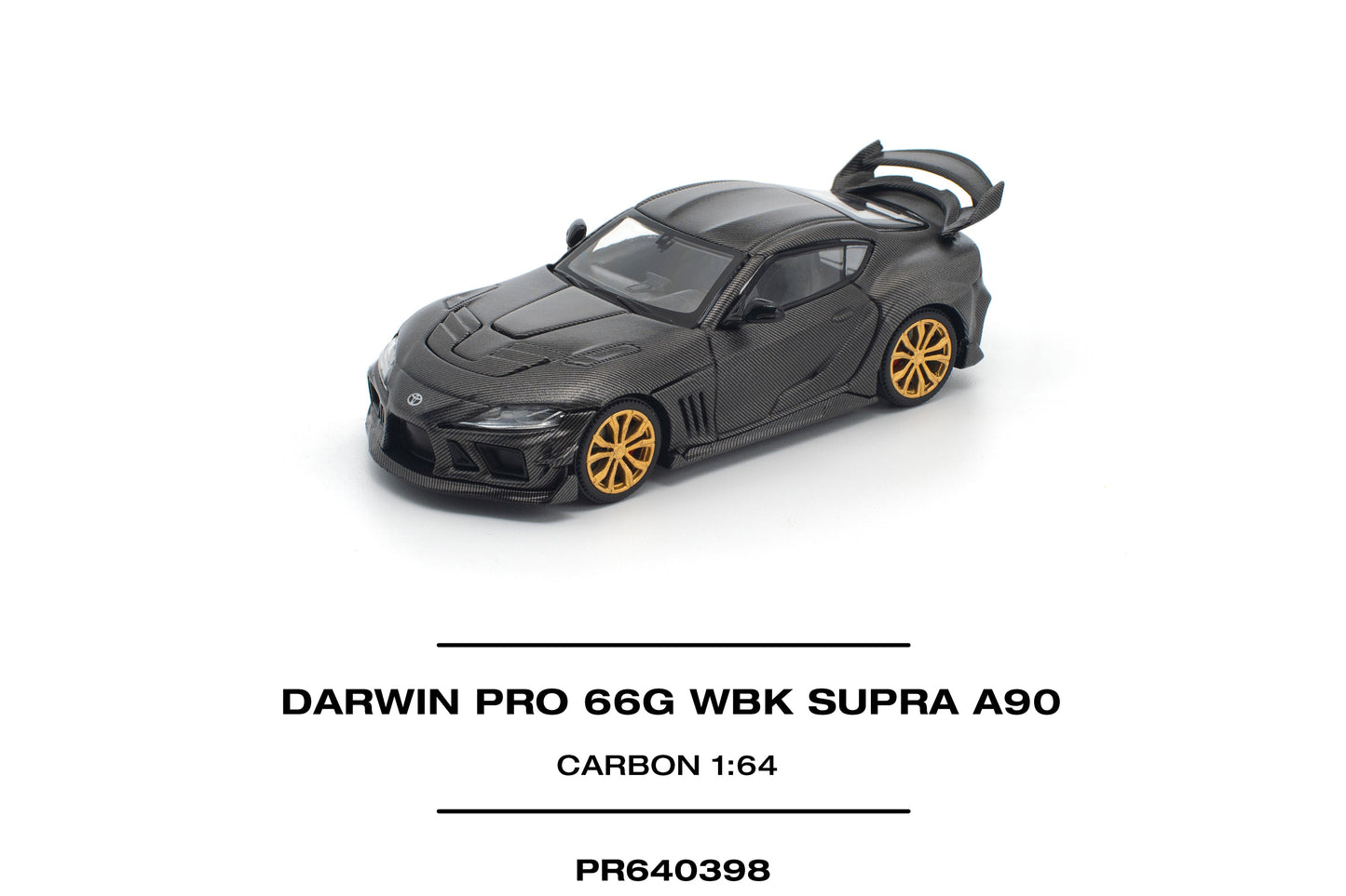 (Pre-Order) (PR640398) DARWIN PRO 66G WBK SUPRA A90 CARBON EDITION