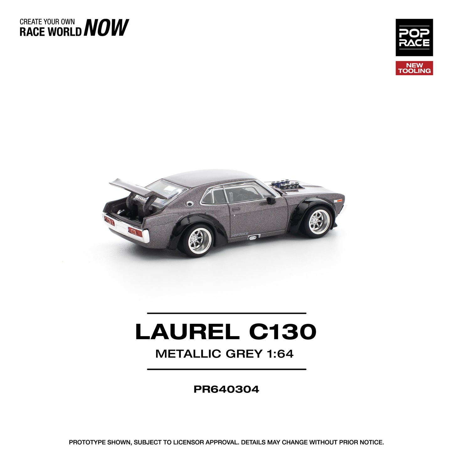 (Pre-Order) (PR640304) LAUREL C130 METALLIC GREY NEW TOOLING