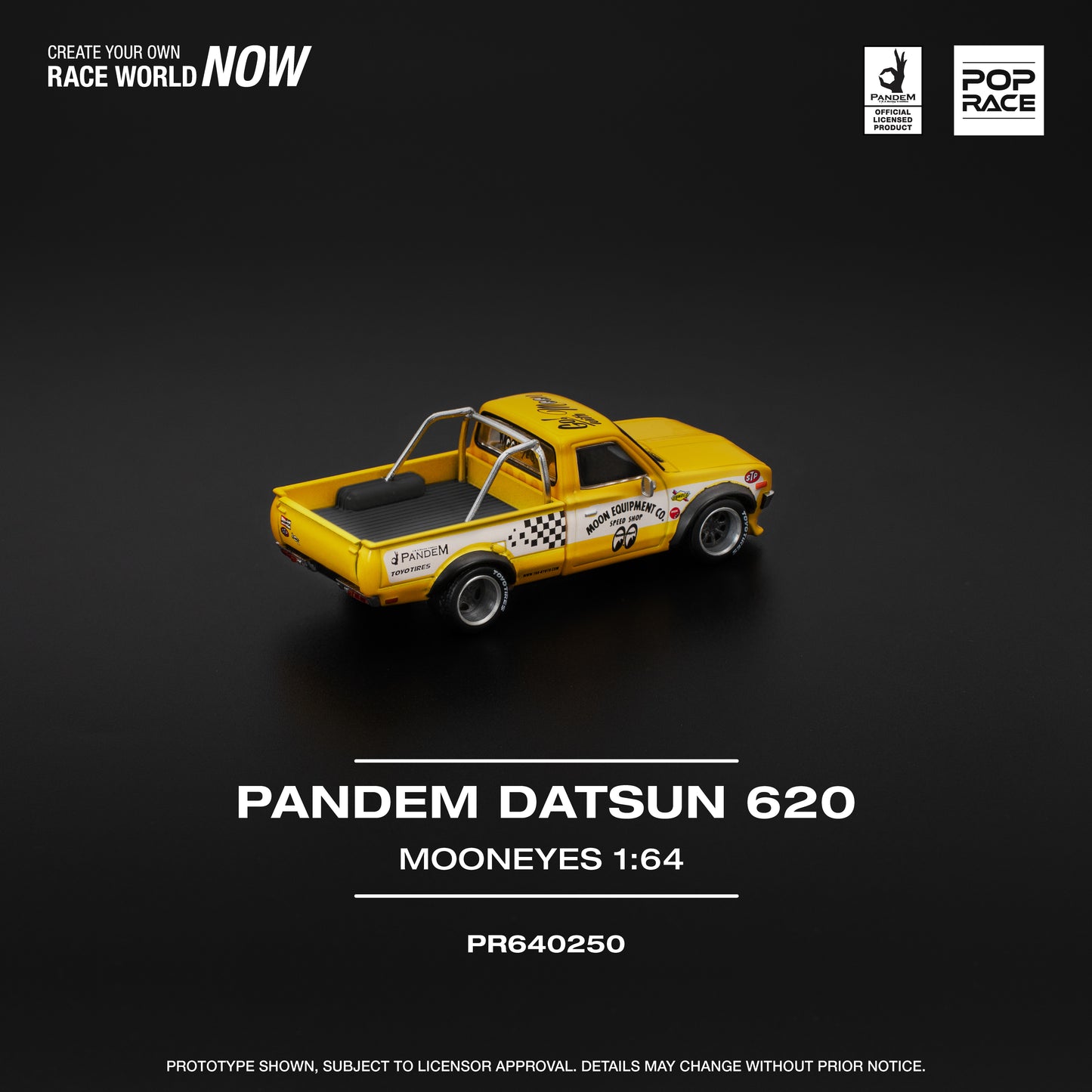 (Pre-Order) (PR640250) PANDEM DATSUN 620 - MOONEYES