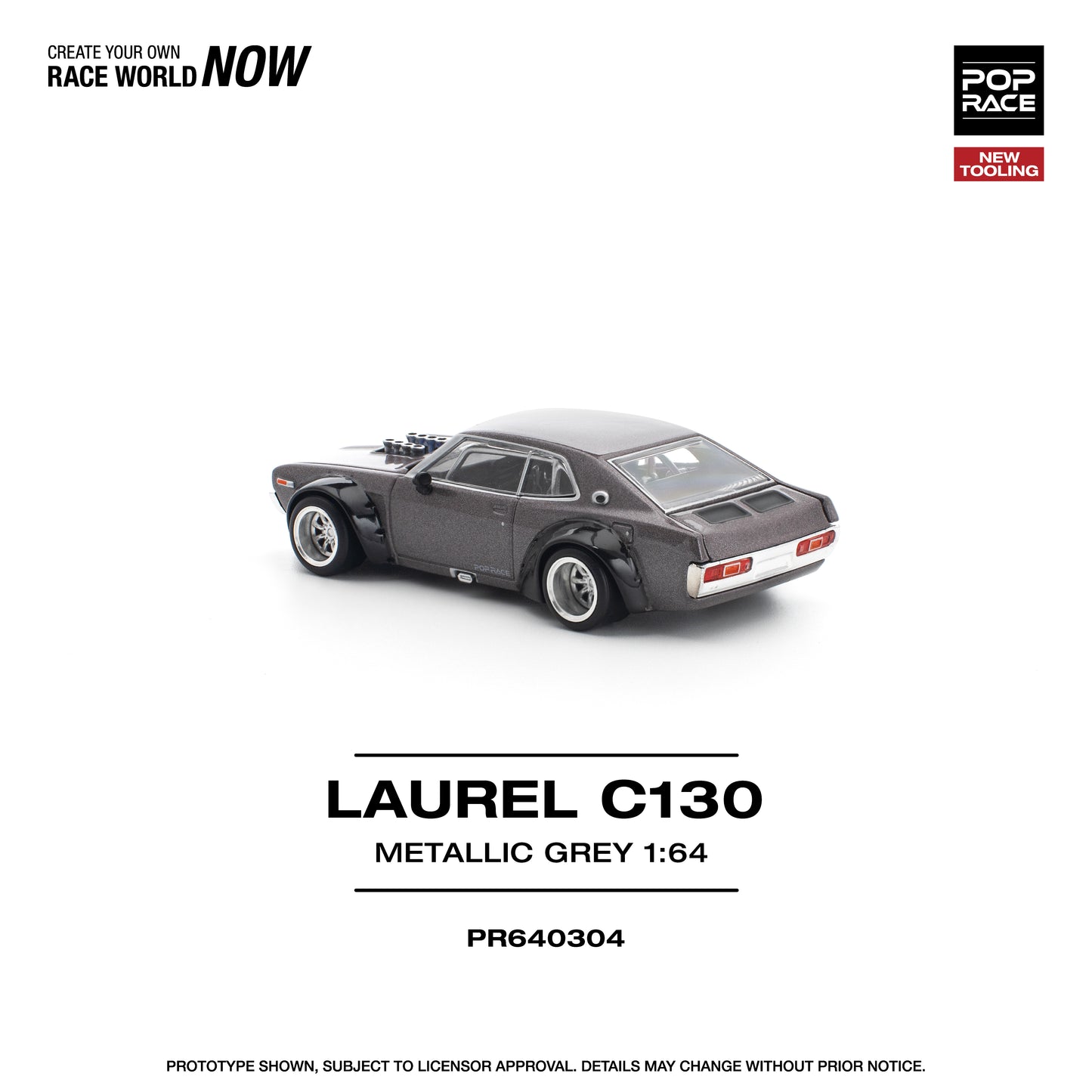 (Pre-Order) (PR640304) LAUREL C130 METALLIC GREY NEW TOOLING