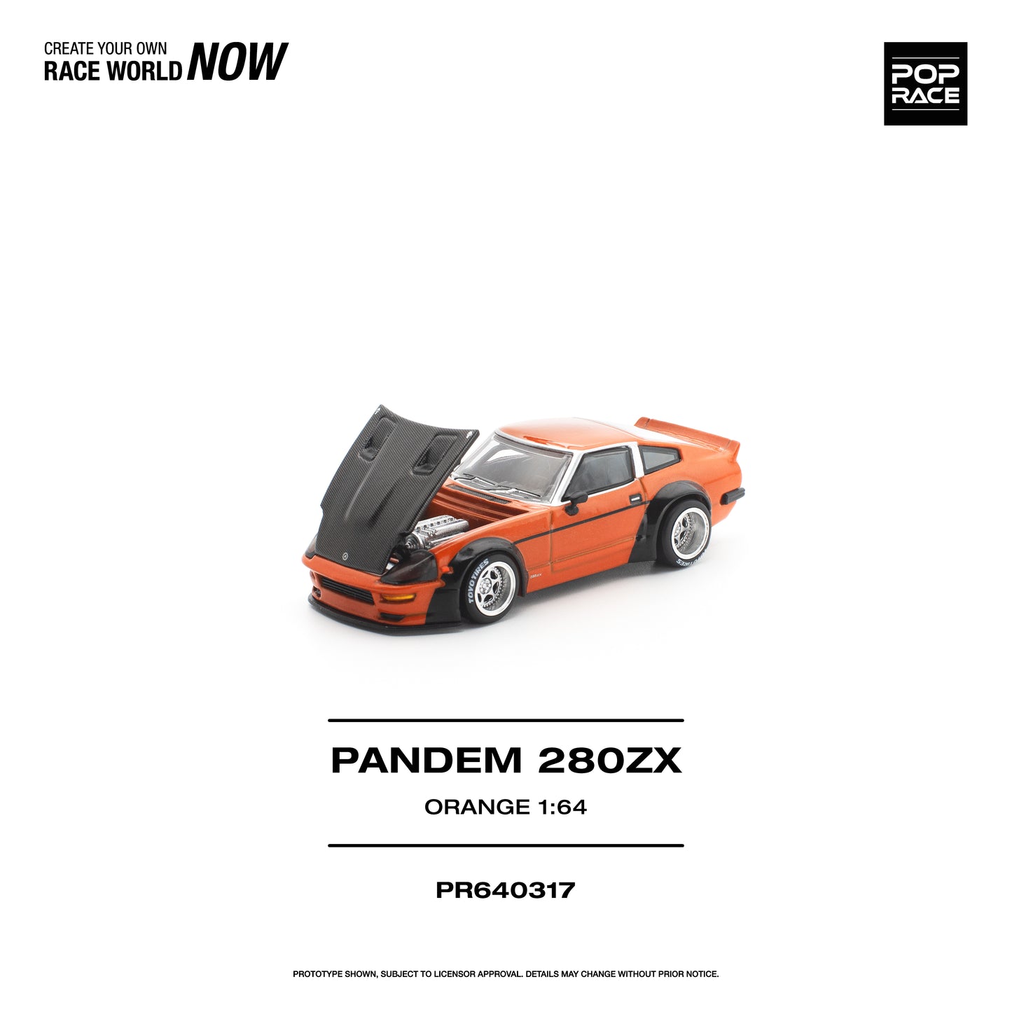 (Pre-Order) (PR640317) PANDEM 280ZX - ORANGE