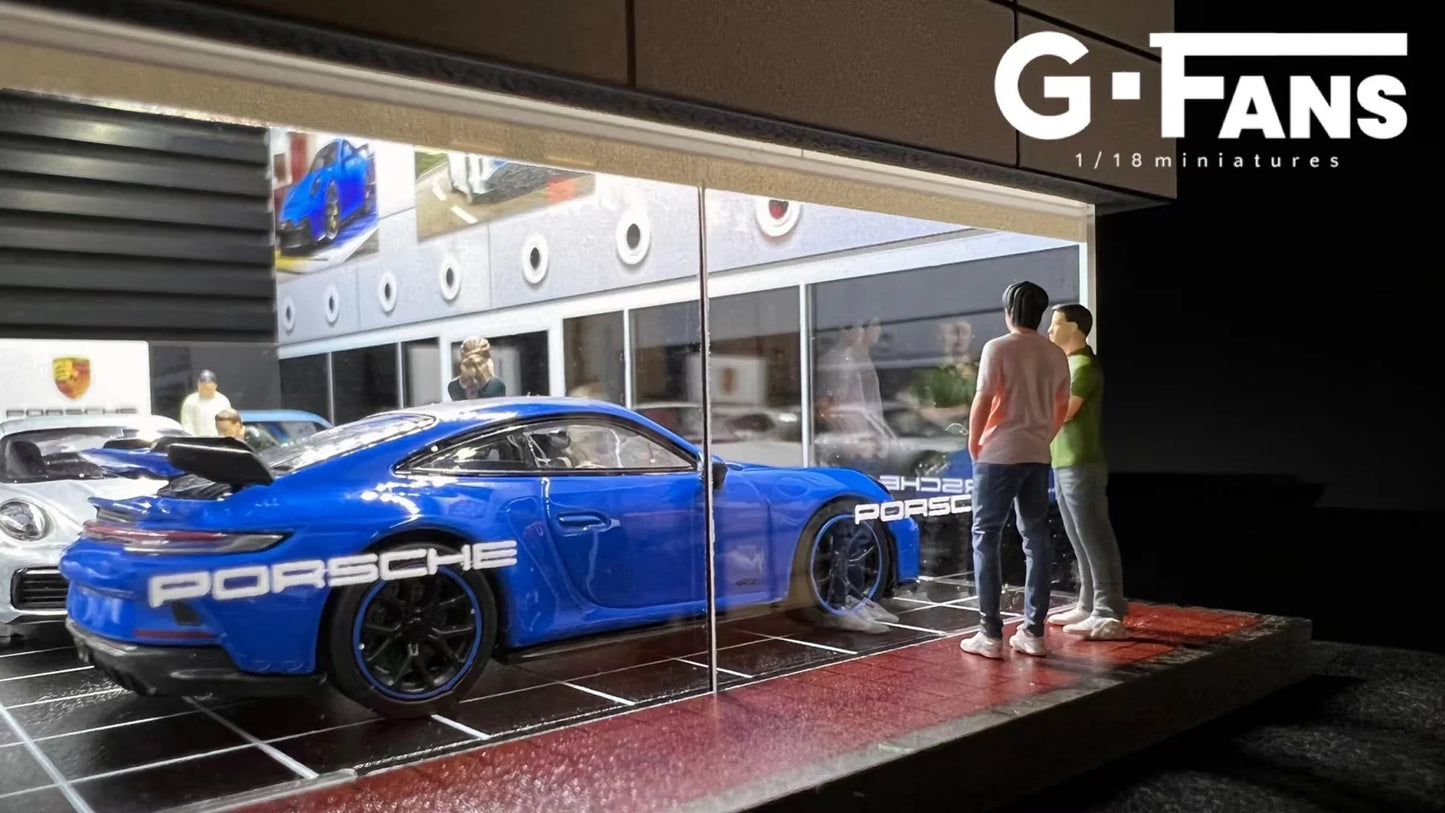(710031) - G-Fans 1:64 Porsche Diorama