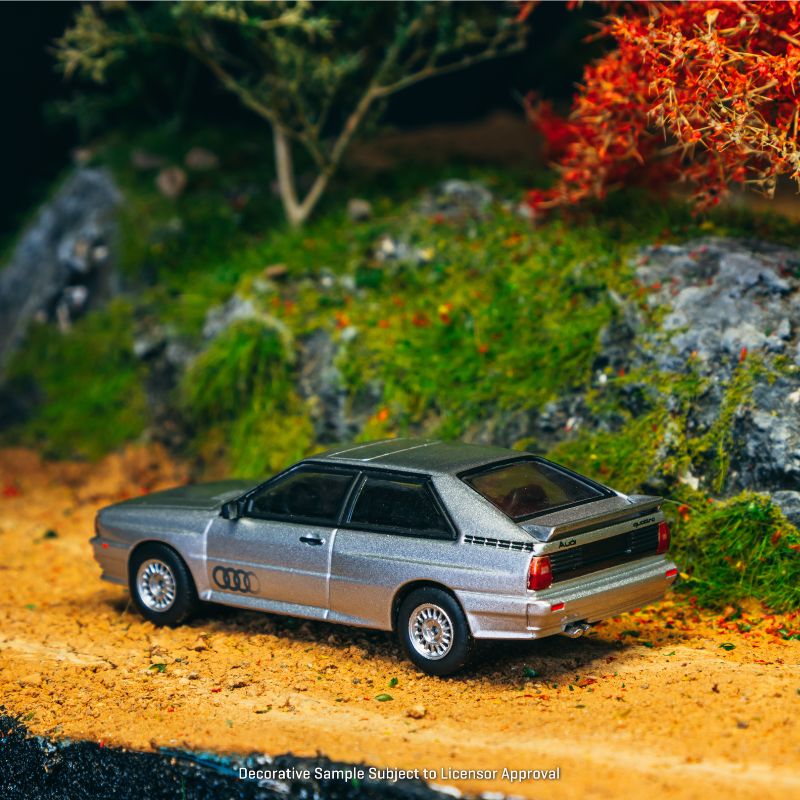 (Pre-Order) (T64S-025-SL) - Audi Quattro (Silver)