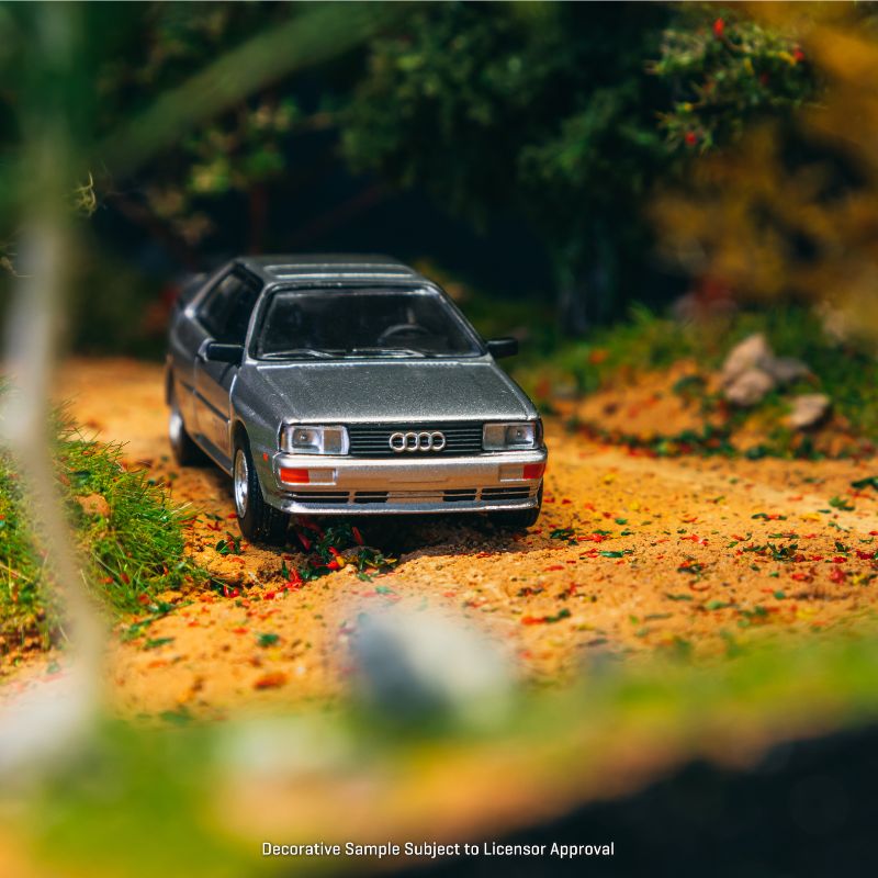 (Pre-Order) (T64S-025-SL) - Audi Quattro (Silver)