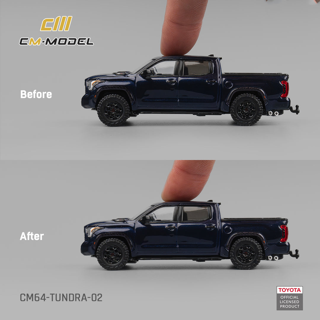 (Pre-Order)(CM64-Tundra-02) Toyota Tundar Metallic blue