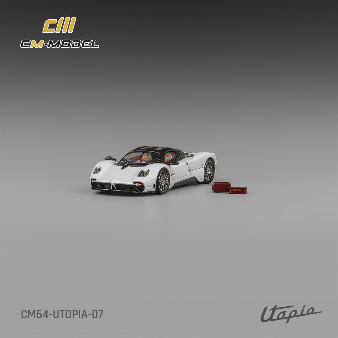 (Pre-Order) (CM64-Utopia-07) Pagani Utopia Pearl White