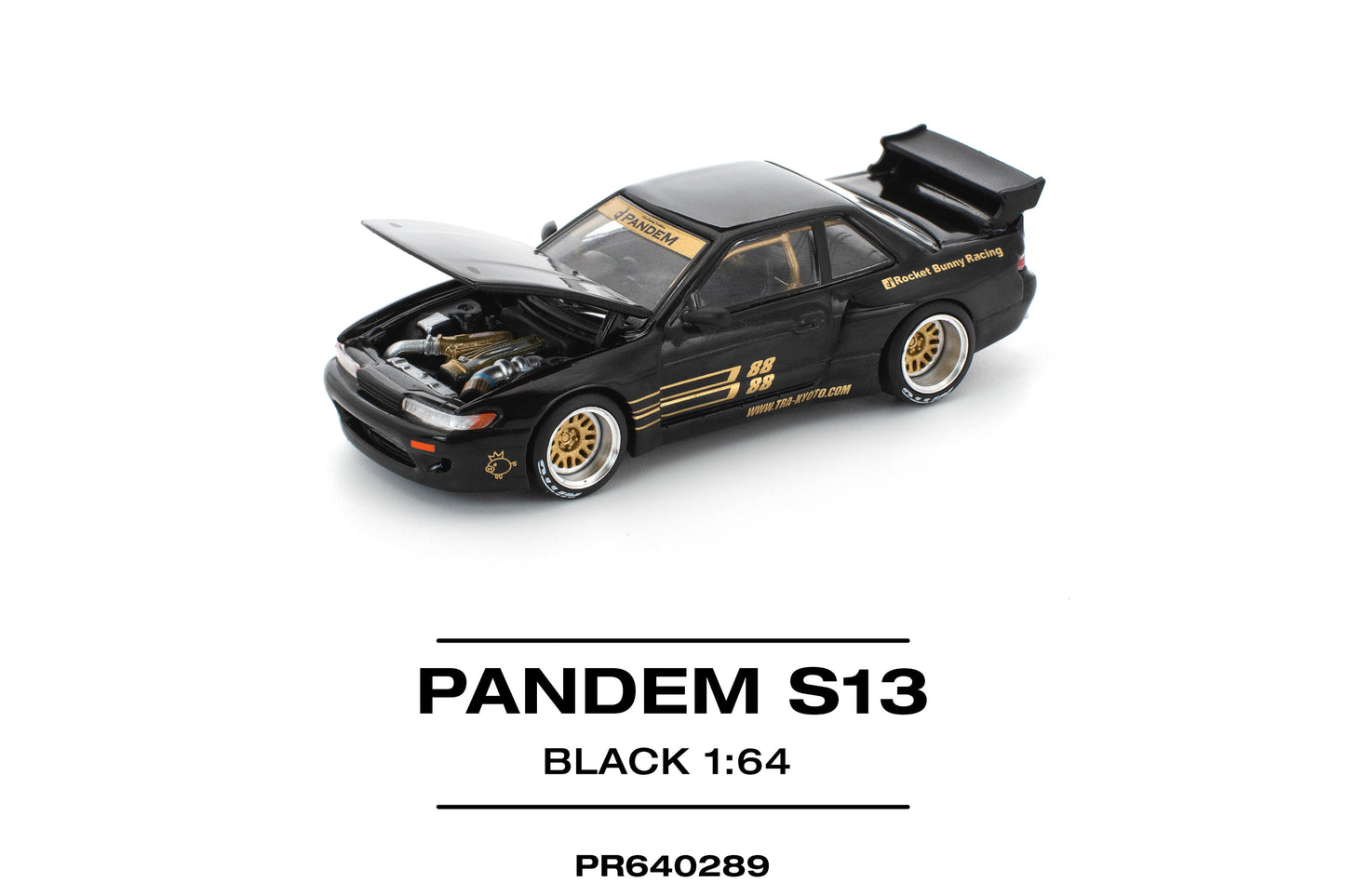 (Pre-Order) (PR640289) PANDEM SILVIA S13 - BLACK