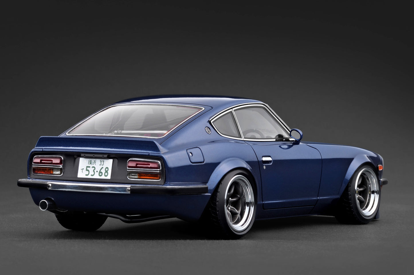 (Pre-Order) (IG3592) 1:18 NISSAN Fairlady Z (S30) Blue MIDNIGHT Devil's Z (Resin)