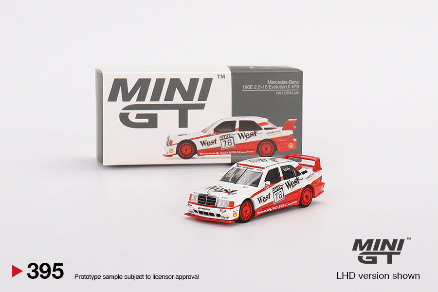 (MGT00395) - Mercedes-Benz 190E 2.5 16 Evolution II 1991 DTM #78 Lohr (Box Version)