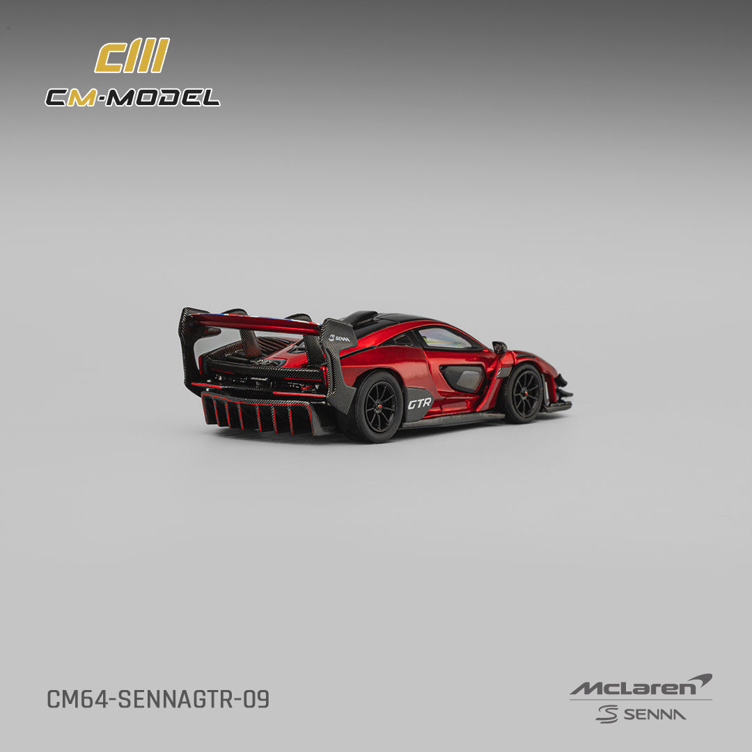 (Pre-Order)(CM64-SennaGTR-09) Mclaren SennaGTR (Metallic Red)