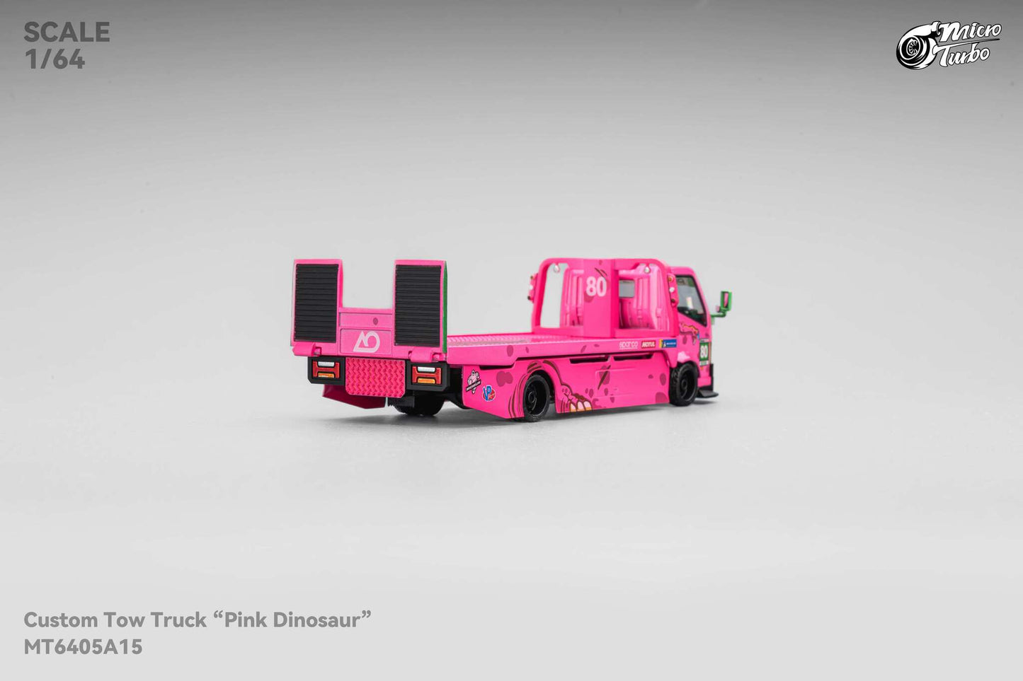 (MT6405A15) Microturbo Custom Hauler - Pink Dino (Roxy)