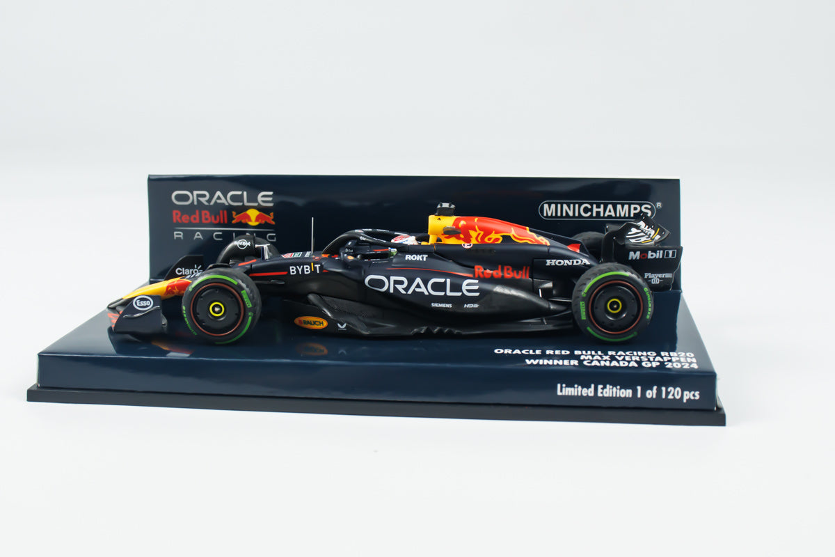 Minichamps (1:43) Red Bull Racing RB20 Max Verstappen - WINNER CANADA GP 2024