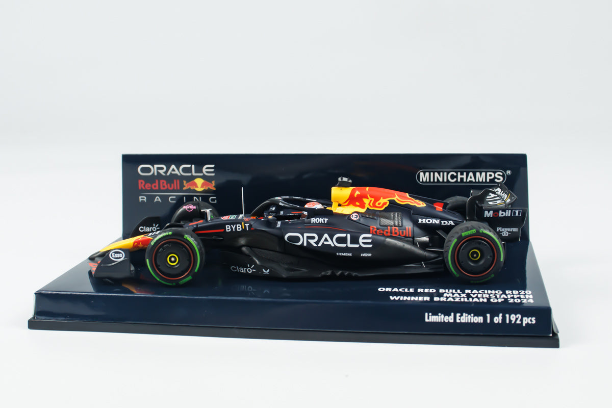 Minichamps (1:43) Red Bull Racing RB20 Max Verstappen - WINNER BRAZILIAN GP 2024