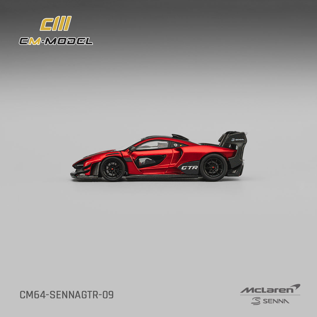 (Pre-Order)(CM64-SennaGTR-09) Mclaren SennaGTR (Metallic Red)