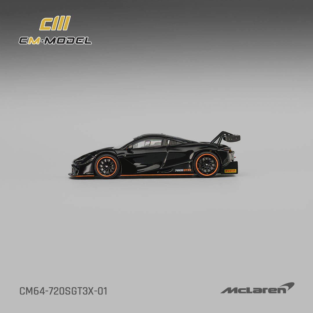 (Pre-Order)(CM64-720SGT3X-01) Mclaren 720SGT3X Black