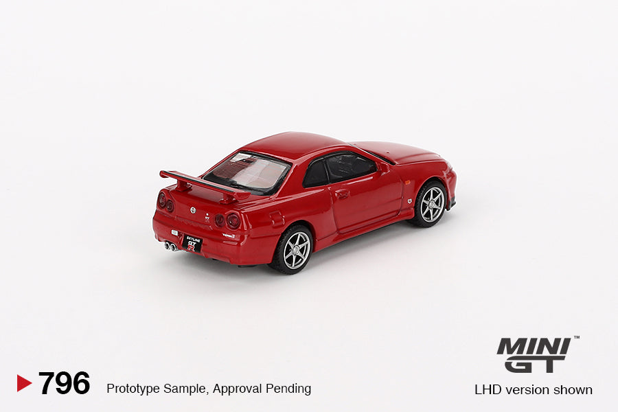 (MGT00796) Nissan Skyline GT-R (R34) V-Spec Active Red