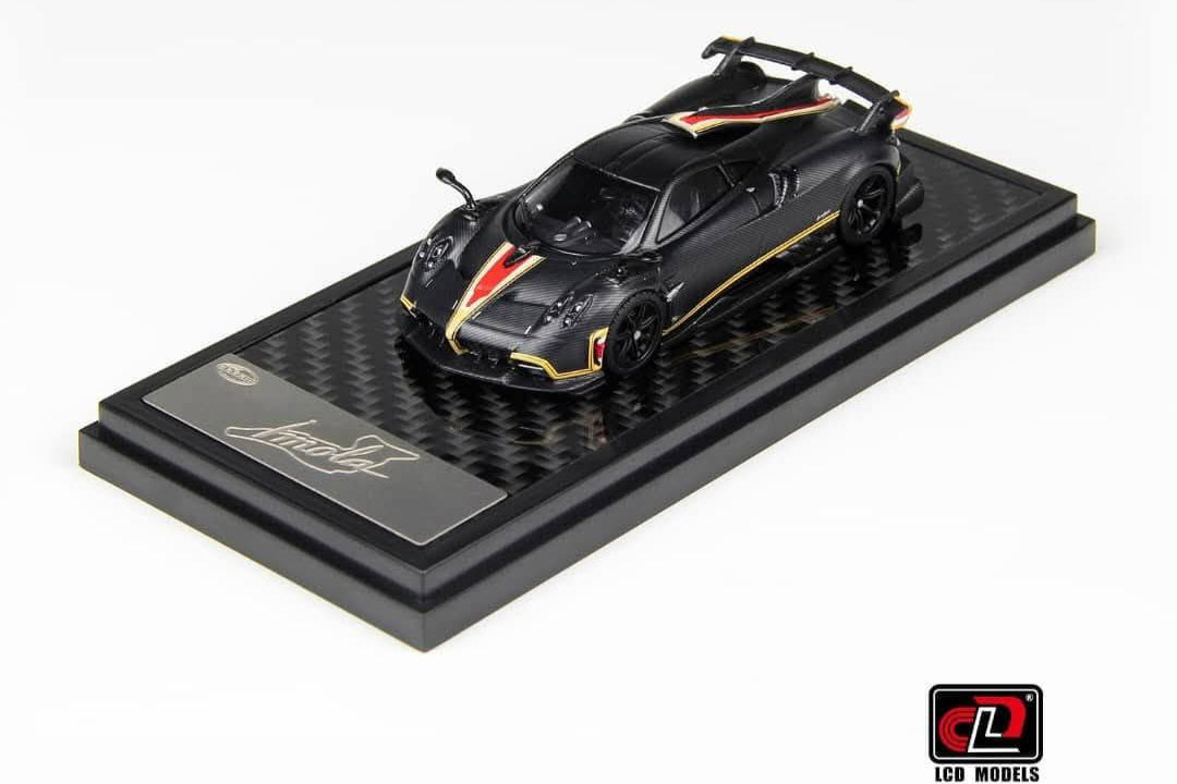 (Pre-Order)(LCD64041-MBC) Pagani Imola (Matt Black Carbon)