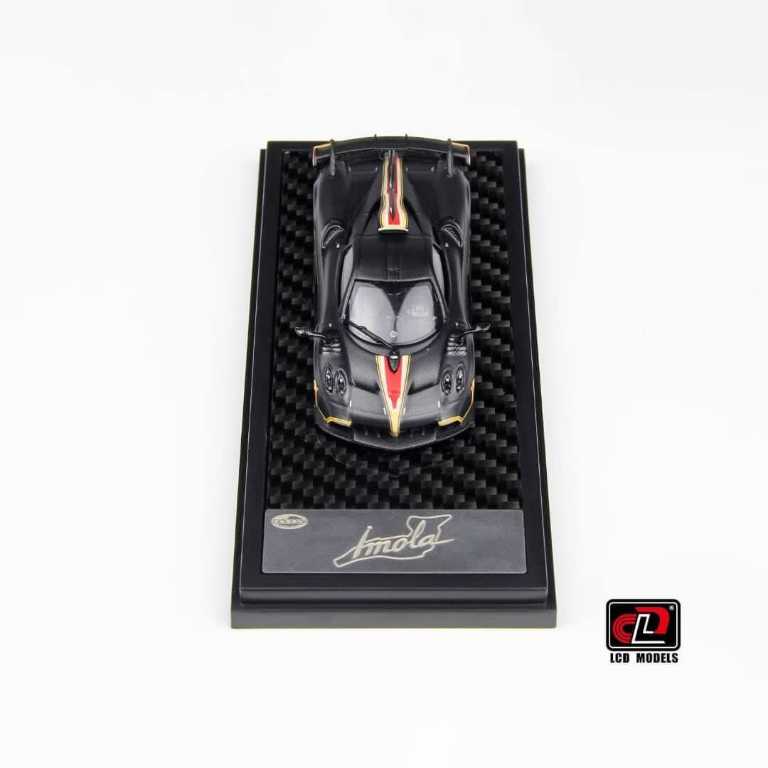 (Pre-Order)(LCD64041-MBC) Pagani Imola (Matt Black Carbon)