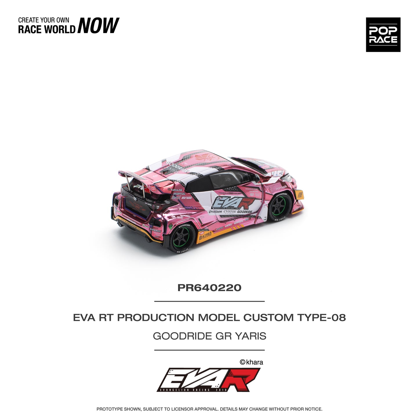 (Pre-Order) (PR640220) EVA RT PRODUCTION MODEL CUSTOM TYPE-08 GOODRIDE GR YARIS