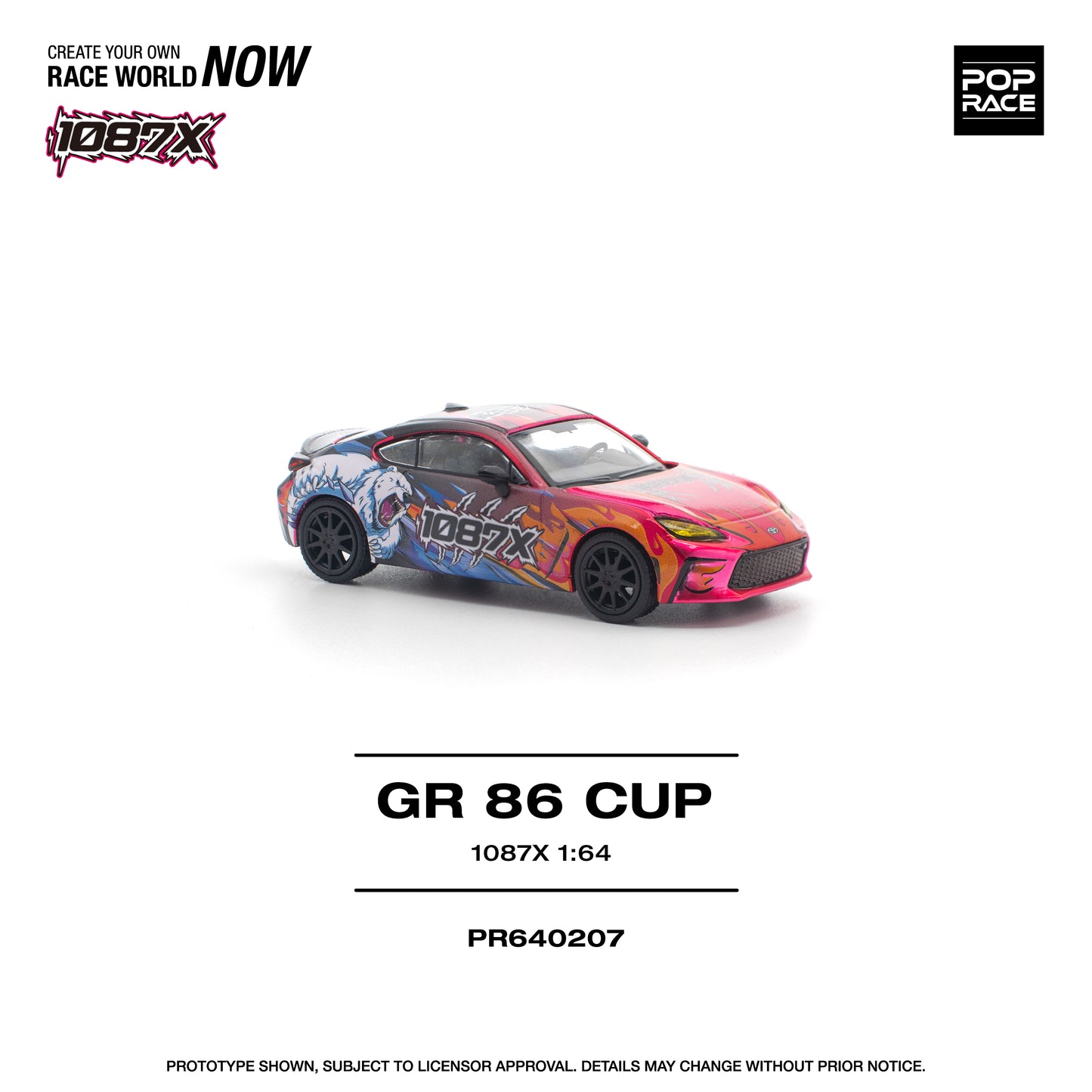 (Pre-Order) (PR640207) 1087X GR86 CUP