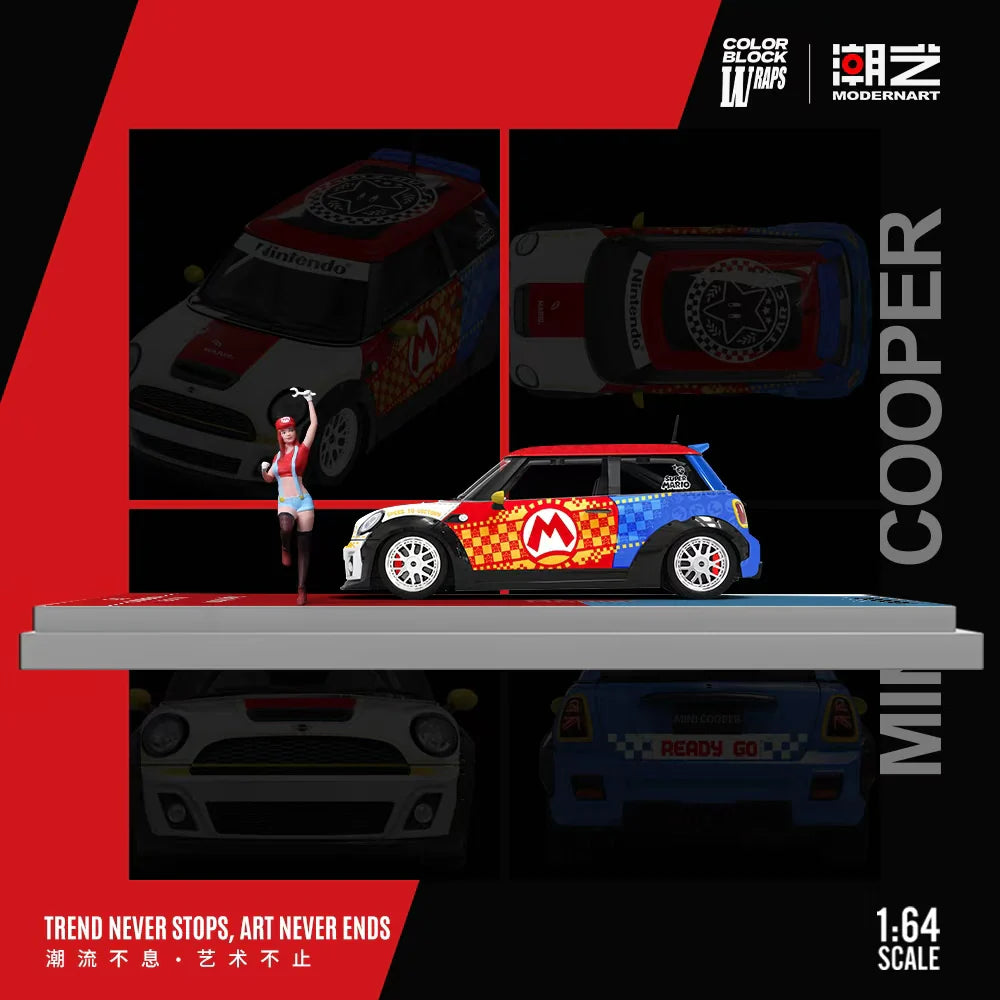 (MD643645-1) Mini Cooper - Super Mario Livery