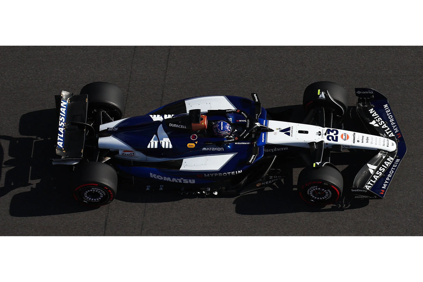 (Pre-Order)(64S087) Williams FW47 No.23 - Alexander Albon - US GP 2025