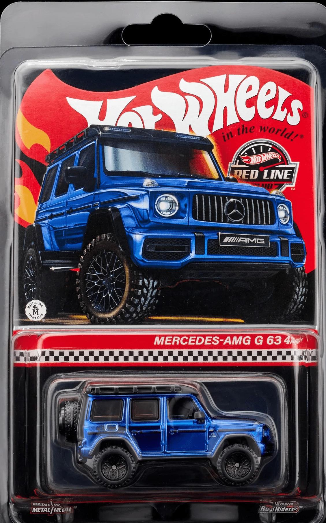 Hot Wheels - Mercedes-AMG G 63 4x4 (Red Line)