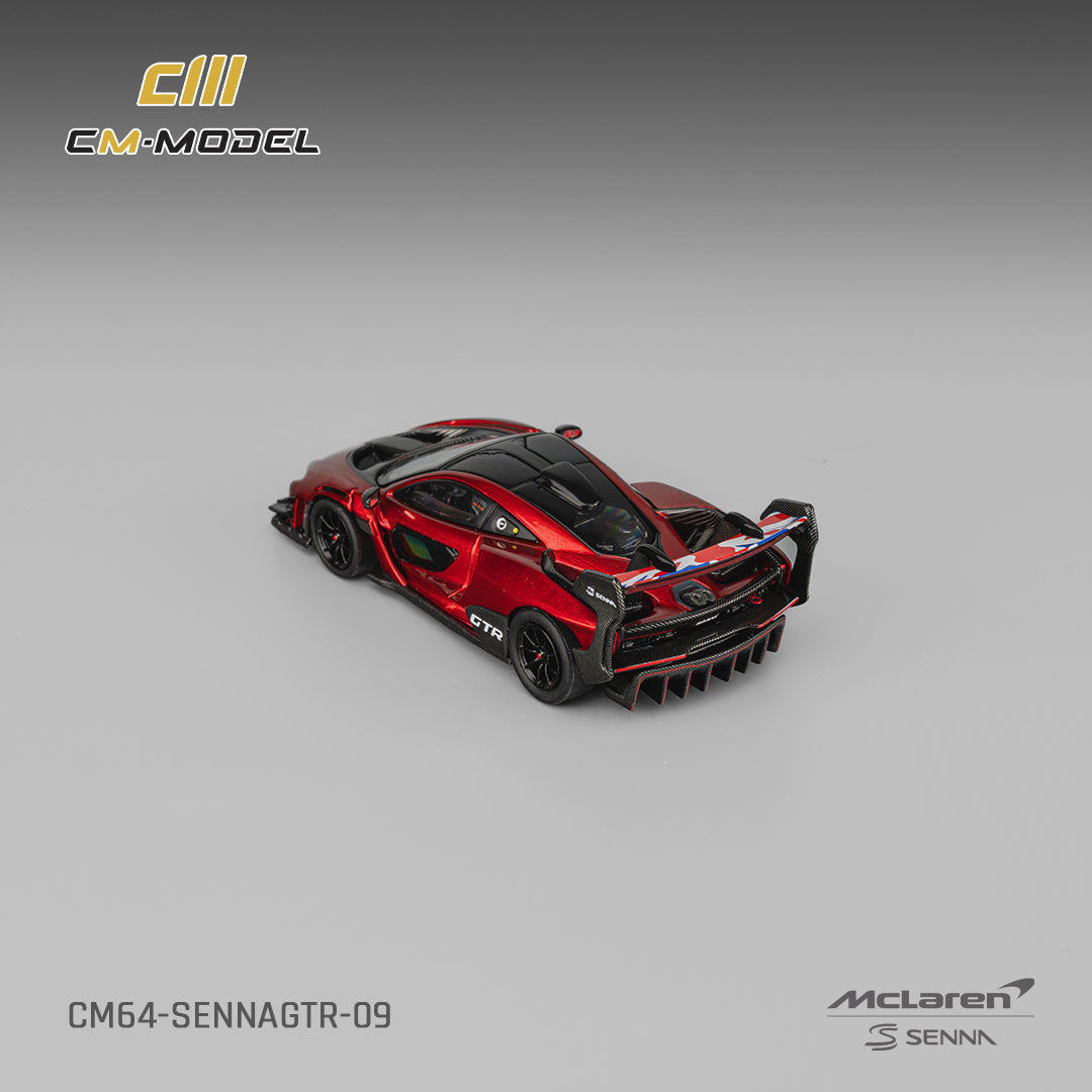 (Pre-Order)(CM64-SennaGTR-09) Mclaren SennaGTR (Metallic Red)