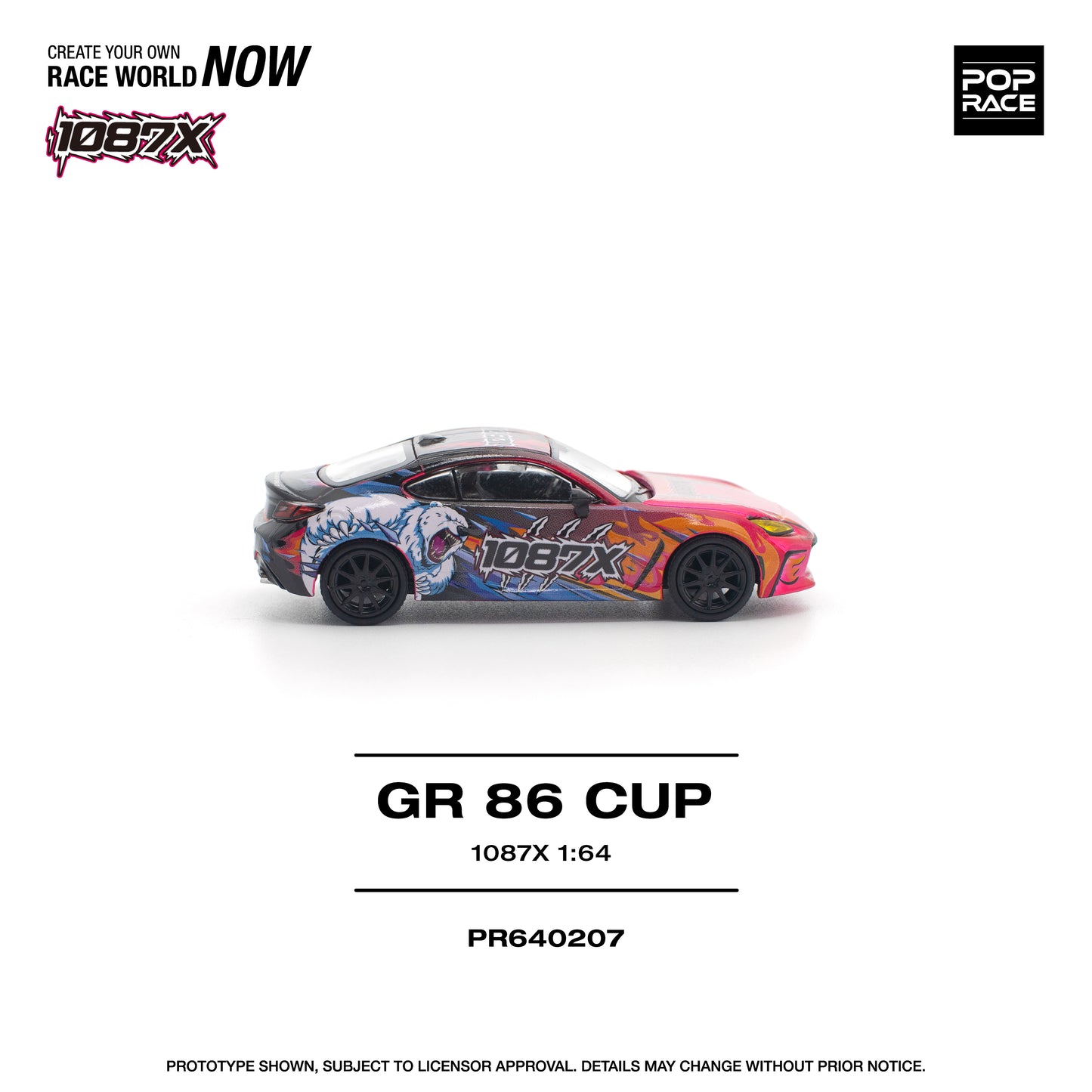(Pre-Order) (PR640207) 1087X GR86 CUP