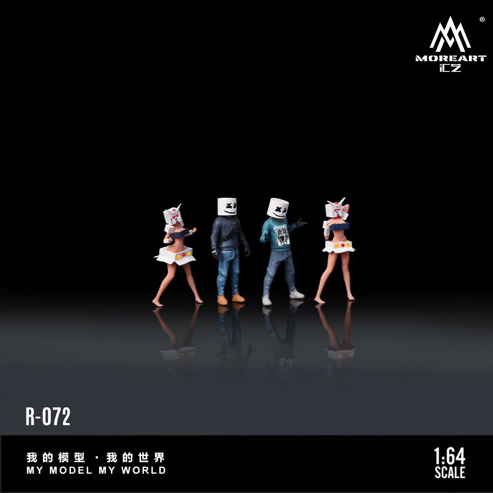 (Pre-Order) (MO223072) Personalised Mask Figure Set Resin