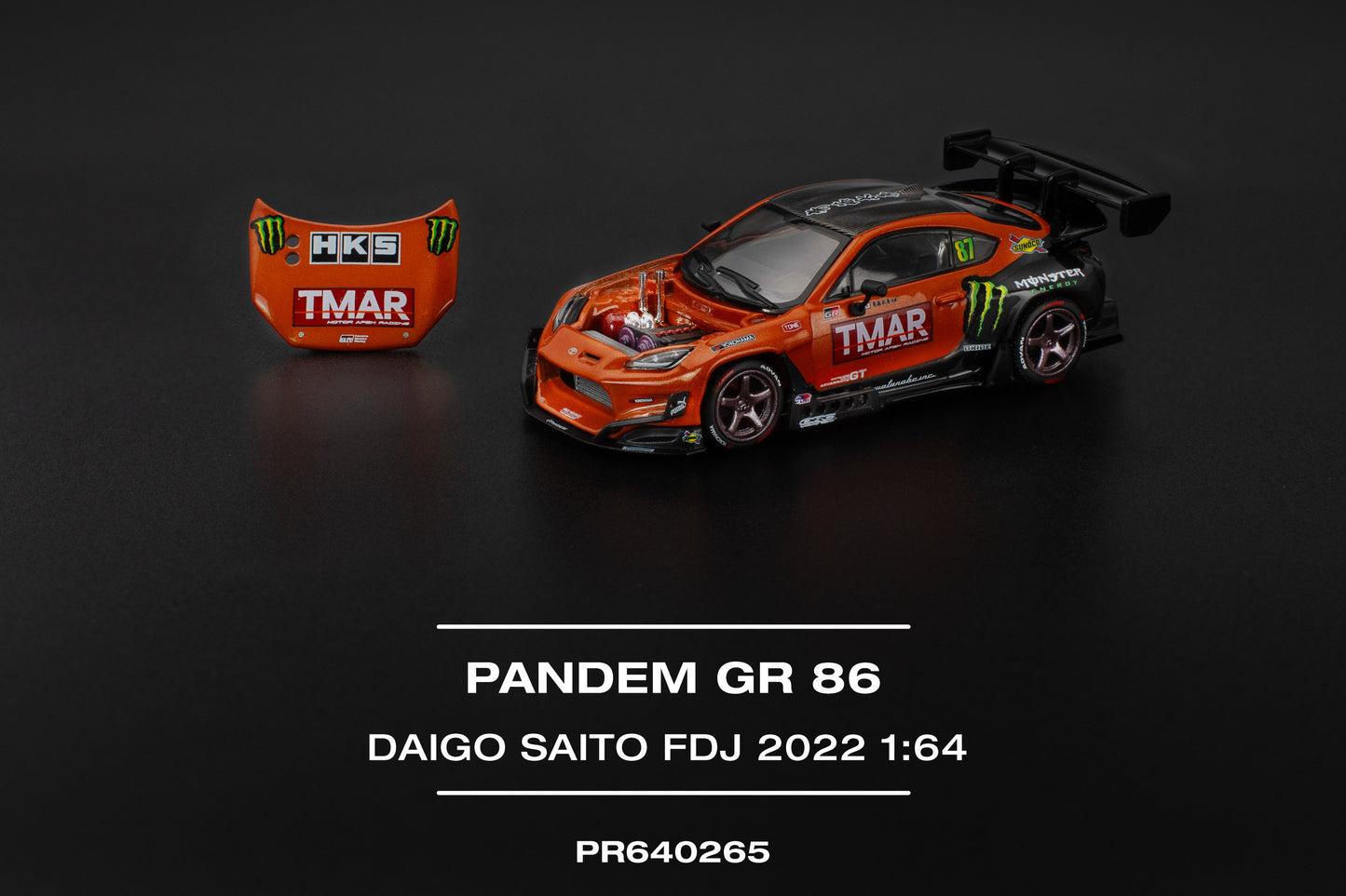 (Pre-Order) (PR640265) PANDEM GR86 - DAIGO SAITO FORMULA DRIFT JAPAN 2022