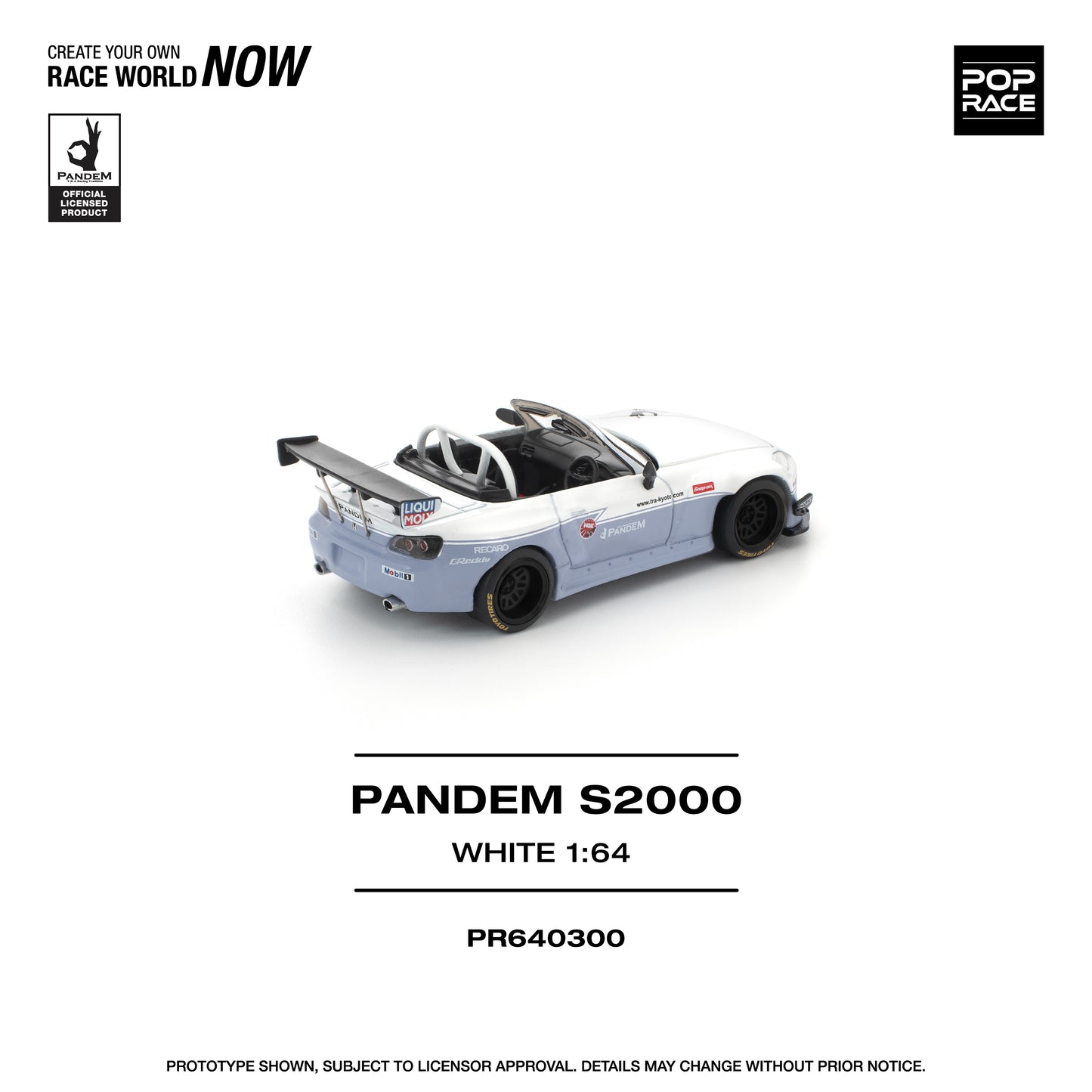 (Pre-Order) (PR640300) PANDEM S2000 (WHITE)