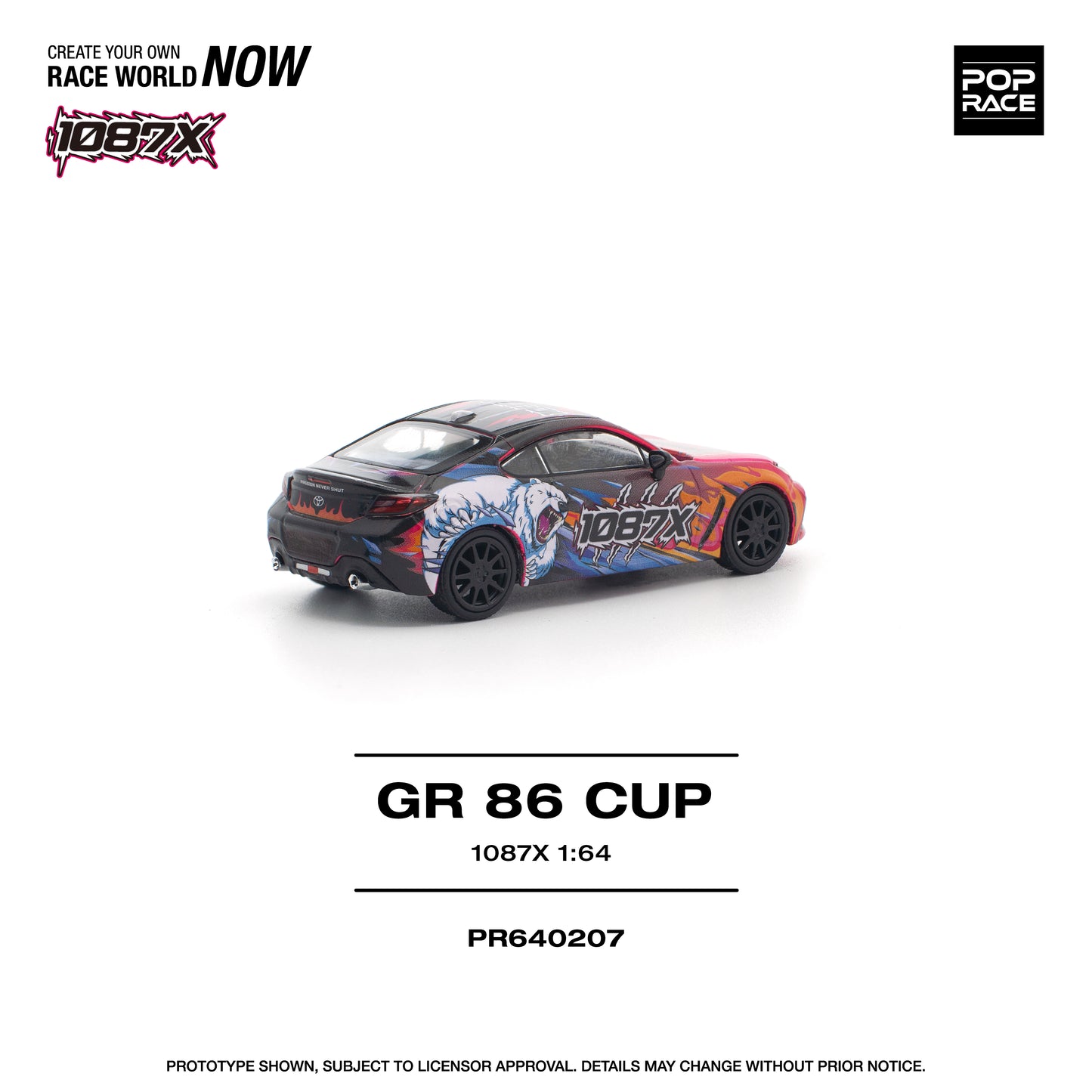 (Pre-Order) (PR640207) 1087X GR86 CUP