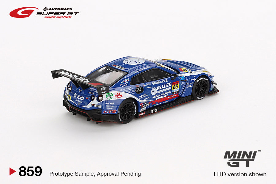 (MGT00859-BL) Nissan GT-R NISMO GT3 #56 REALIZE NISSAN MECHANIC CHALLENGE GT-R KONDO RACING 2023