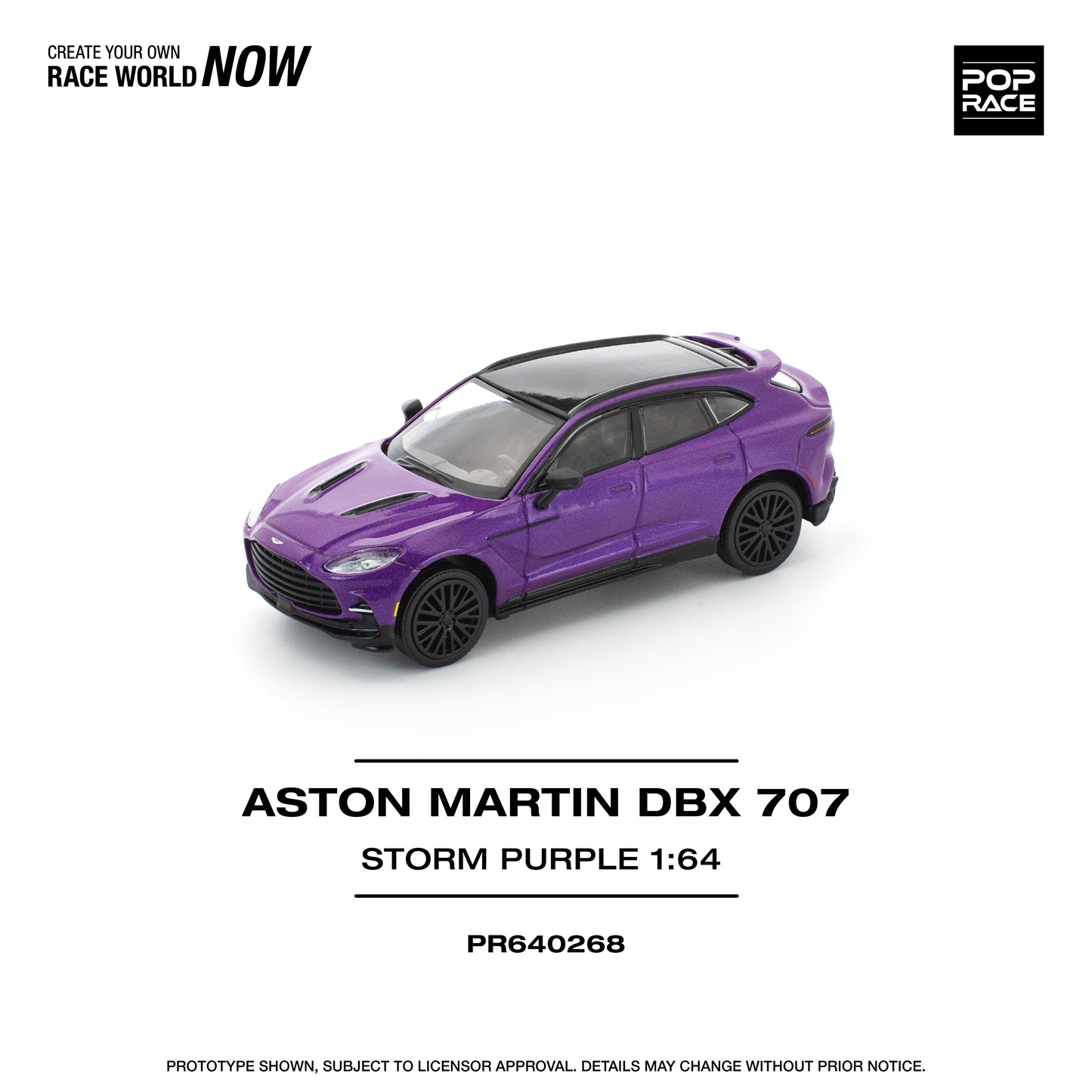 (Pre-Order) (PR640268) ASTON MARTIN DBX 707 - STORM PURPLE