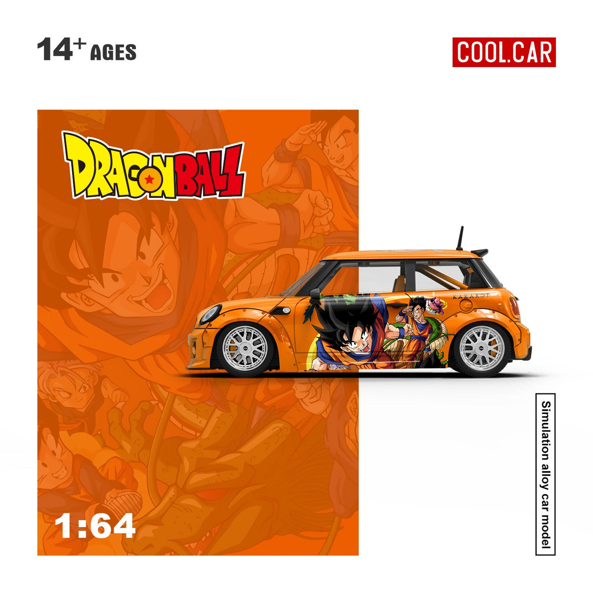 (Pre-Order)(CC643649) Mini Cooper Dragon Ball Livery