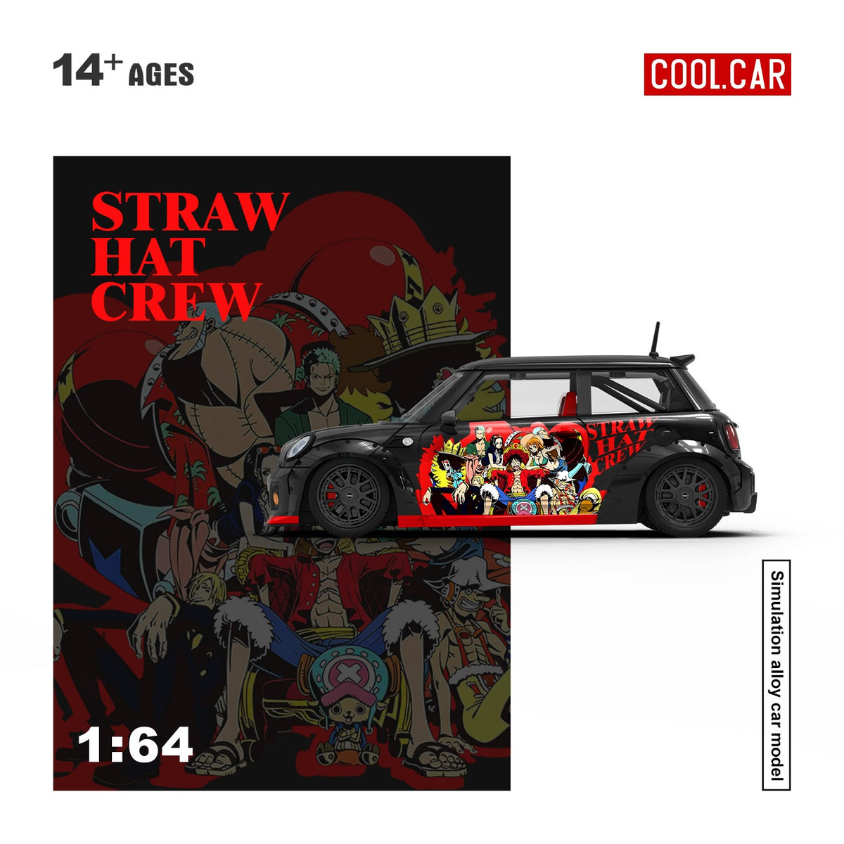 (Pre-Order)(CC643650) Mini Cooper Straw Hat Crew livery