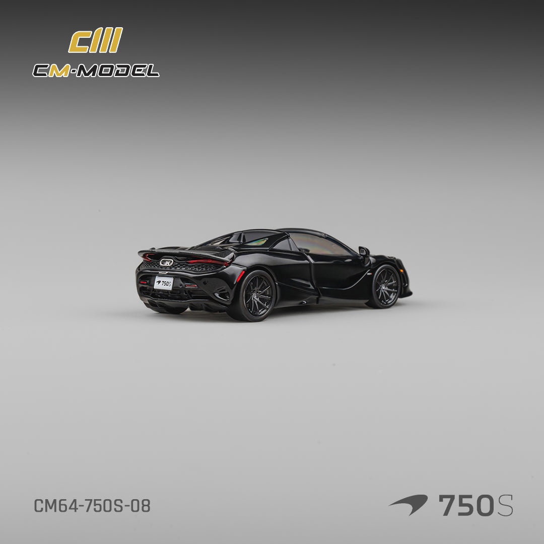 (Pre-Order) (CM64-750S-08) Mclaren 750S Spider Onyx Black