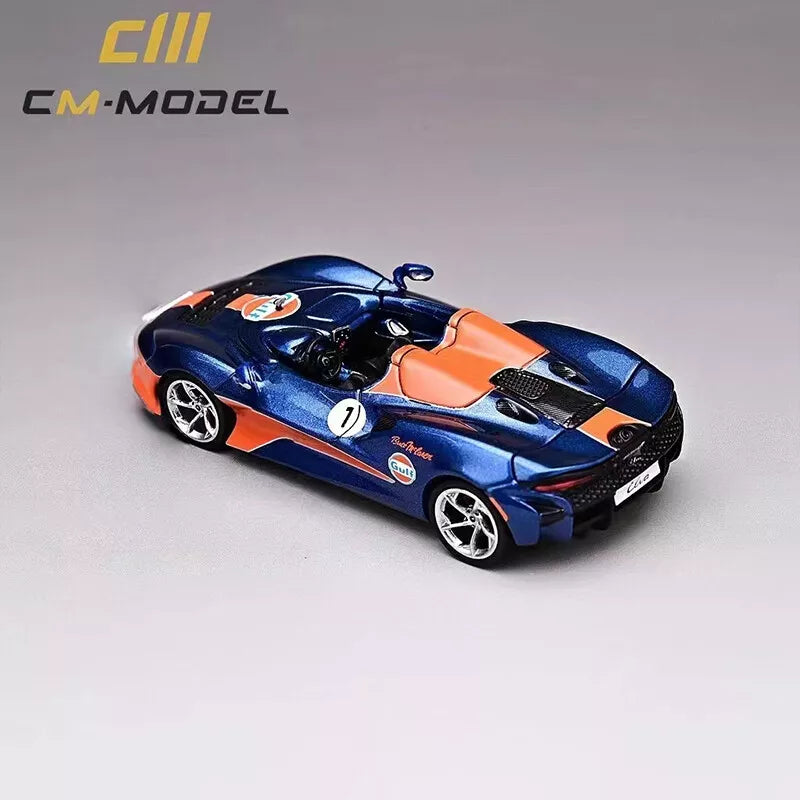 (CM64-Elva-11) Mclaren Elva Gulf (Dark Blue)